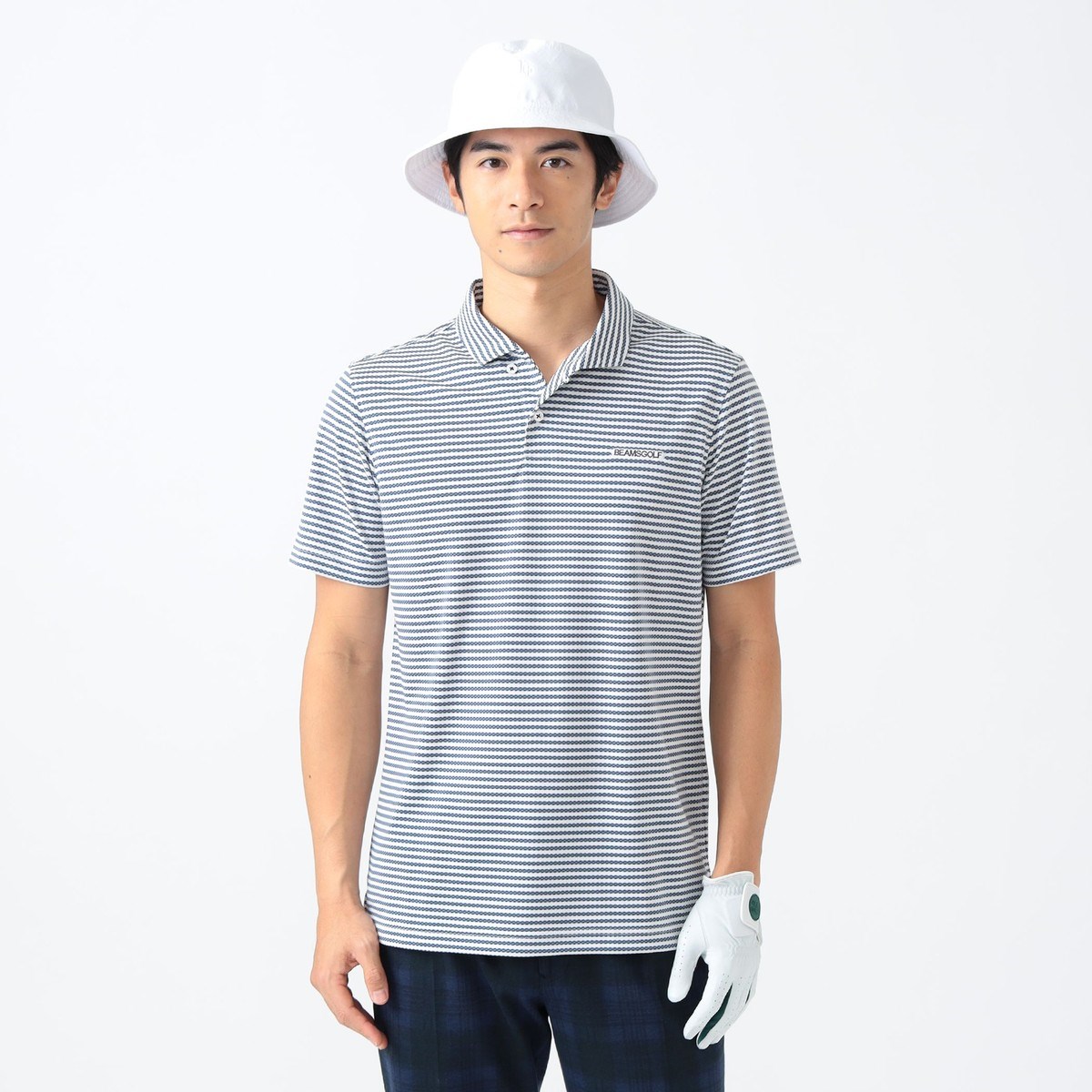 [l܂] r[XSt BEAMS GOLF PURPLE LABEL PURPLE LABEL NVbN{[_[iq C^AJ[ |Vc lCr[ 79 Y