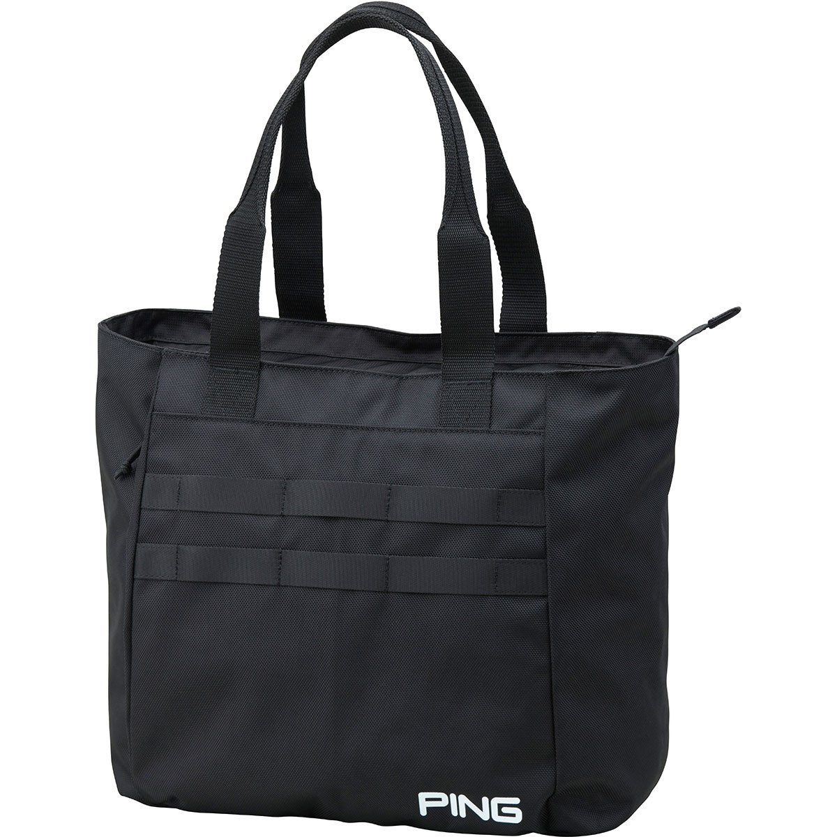 PING ブラック トートバッグ ピン PING エンボスラウンドトートバッグ - 最安値・価格比較