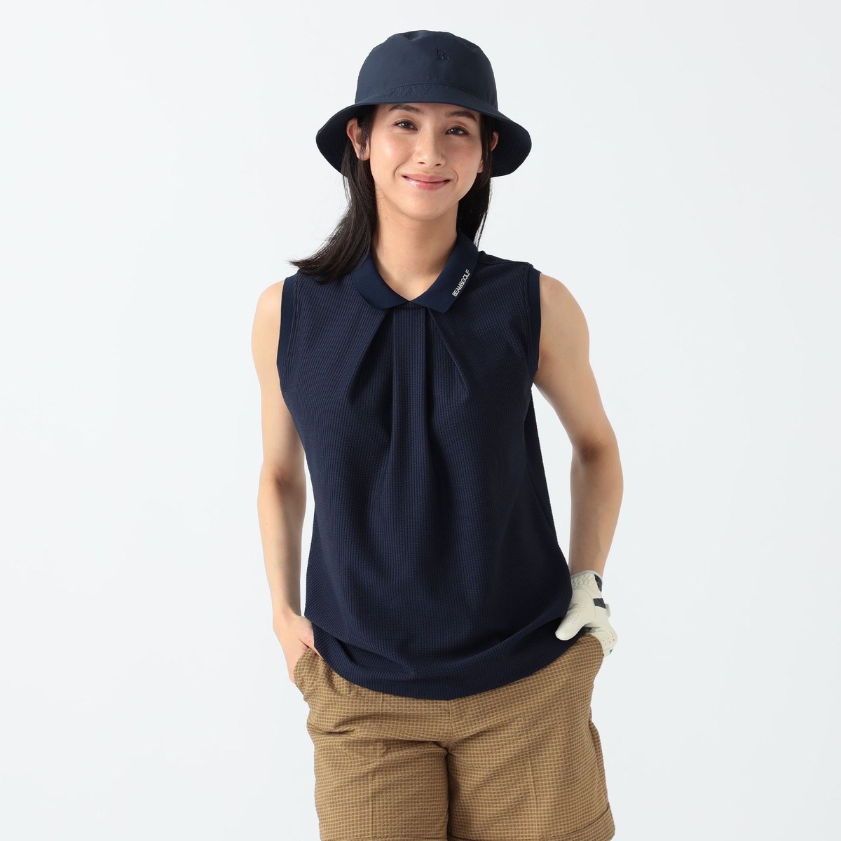 [l܂] r[XSt BEAMS GOLF PURPLE LABEL PURPLE LABEL m[X[u TbJ[|Vc lCr[ 79 fB[X
