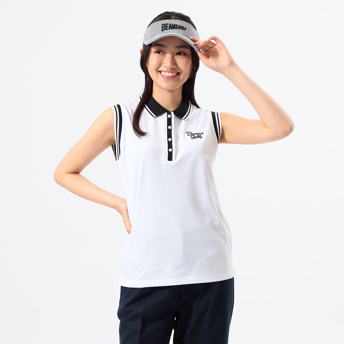 [l܂] r[XSt BEAMS GOLF ORANGE LABEL ORANGE LABEL uC m[X[u |Vc zCg 01 fB[X