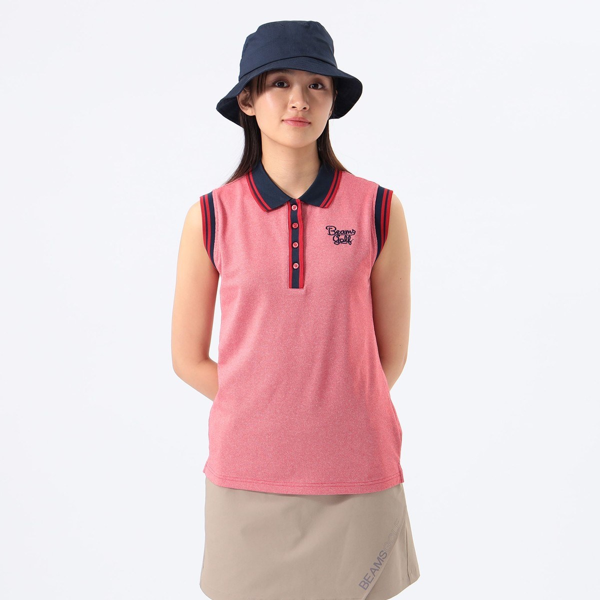 [l܂] r[XSt BEAMS GOLF ORANGE LABEL ORANGE LABEL uC m[X[u |Vc bh 35 fB[X
