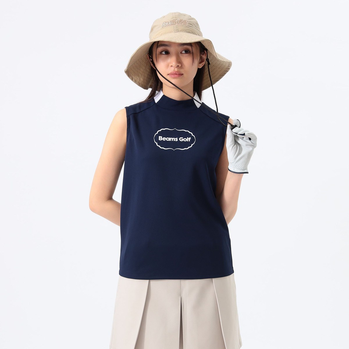 [l܂] r[XSt BEAMS GOLF ORANGE LABEL ORANGE LABEL U ACX m[X[u bNlbN lCr[ 79 fB[X