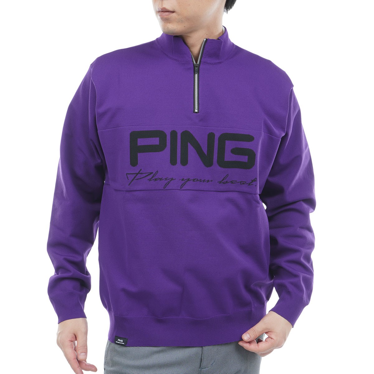 タイム セール開催中 PINGゴルフ 長袖ハーフジップセーター 【公式通販】