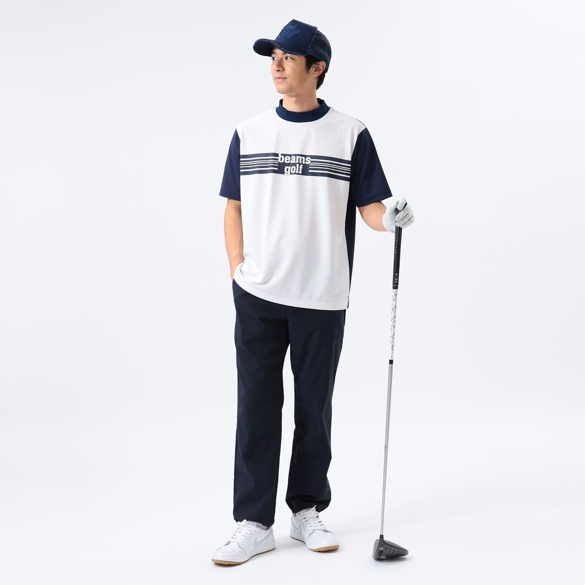 [l܂] r[XSt BEAMS GOLF ORANGE LABEL ORANGE LABEL |Cg{[_[ bNlbN zCg 01 Y