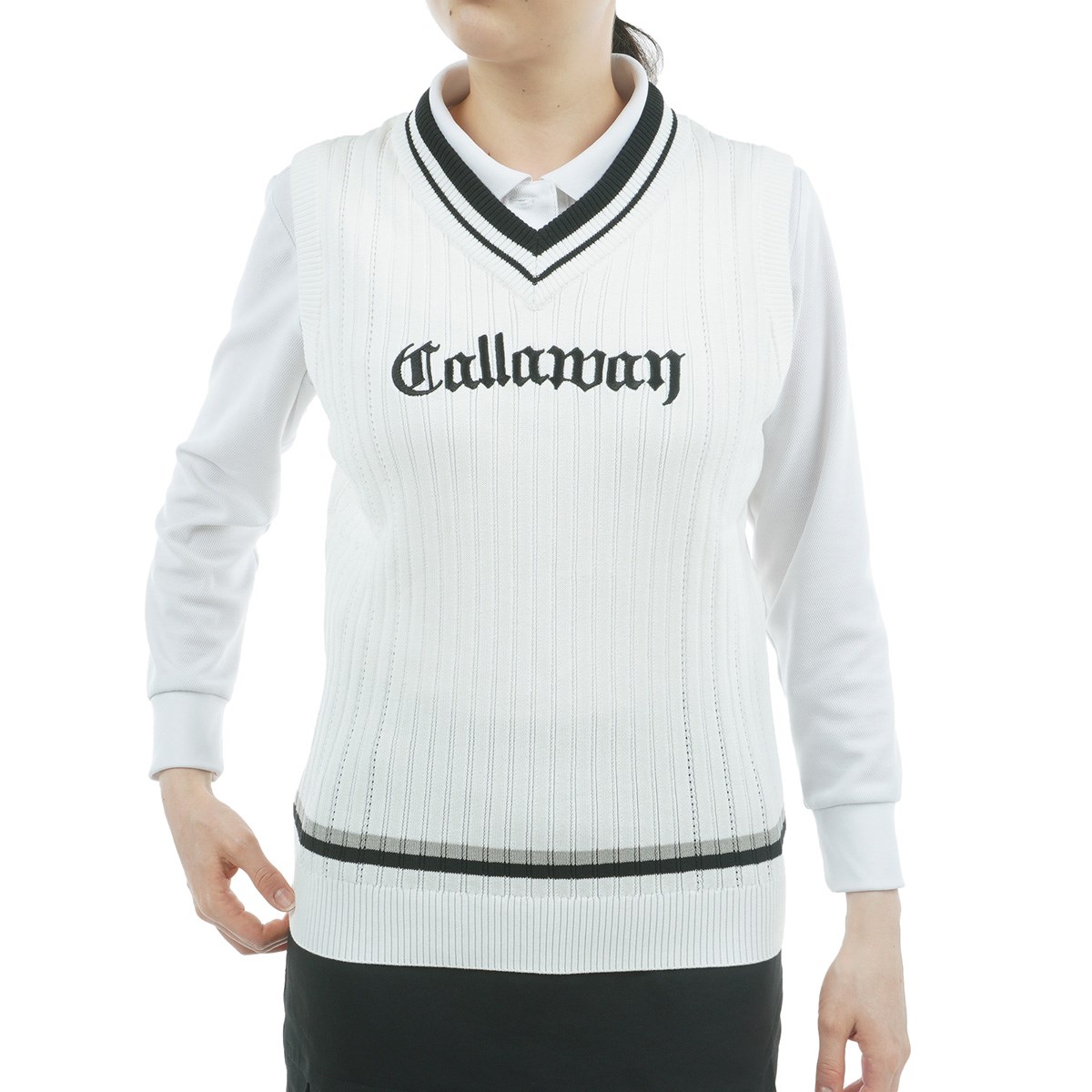 新品未使用☆Callaway レディース ゴルフ ベスト M ホワイト CALLAWAY(キャロウェイ) ベスト｜中古ゴルフウェア通販サイト