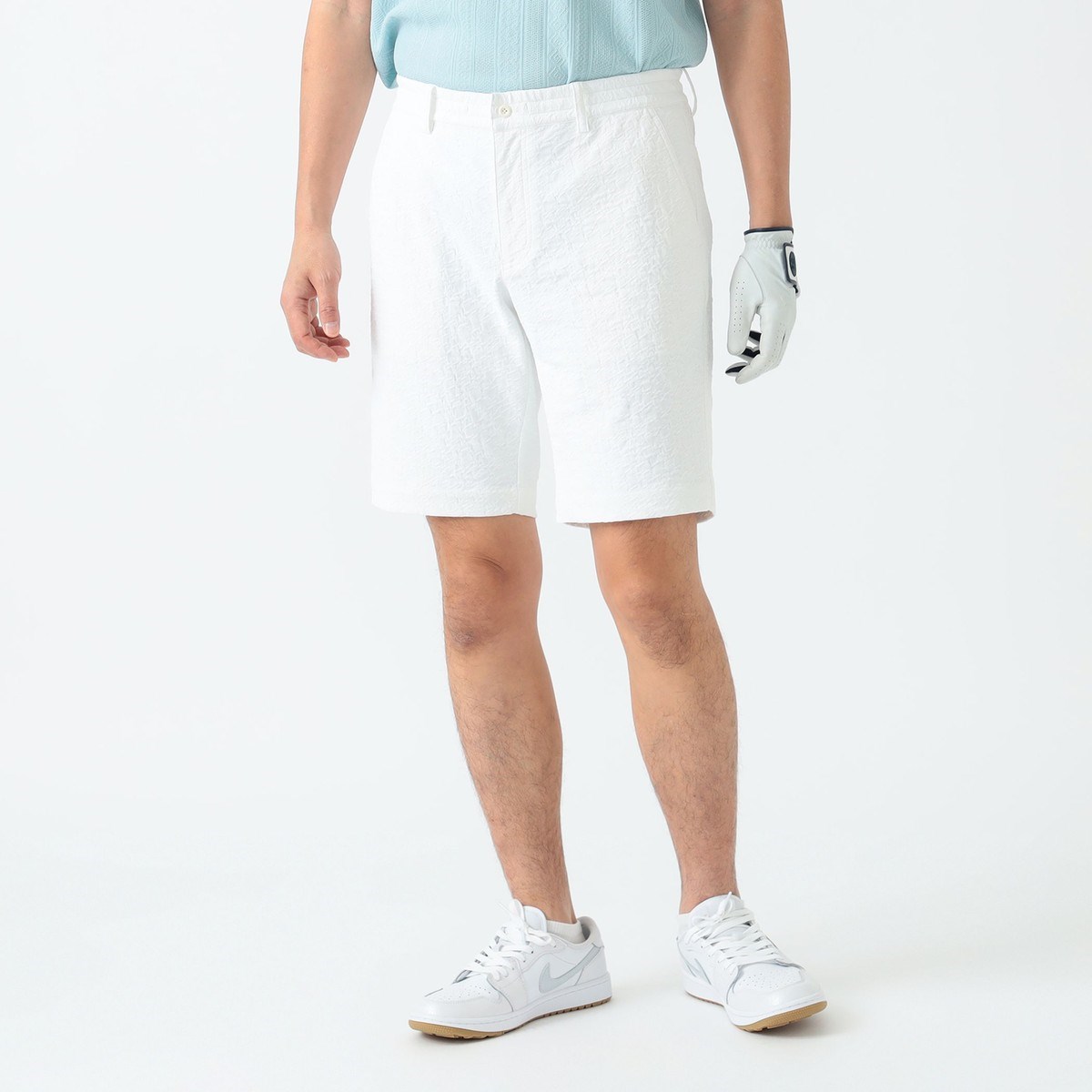 [l܂] r[XSt BEAMS GOLF PURPLE LABEL PURPLE LABEL T[N WJ[h V[c zCg 01 Y