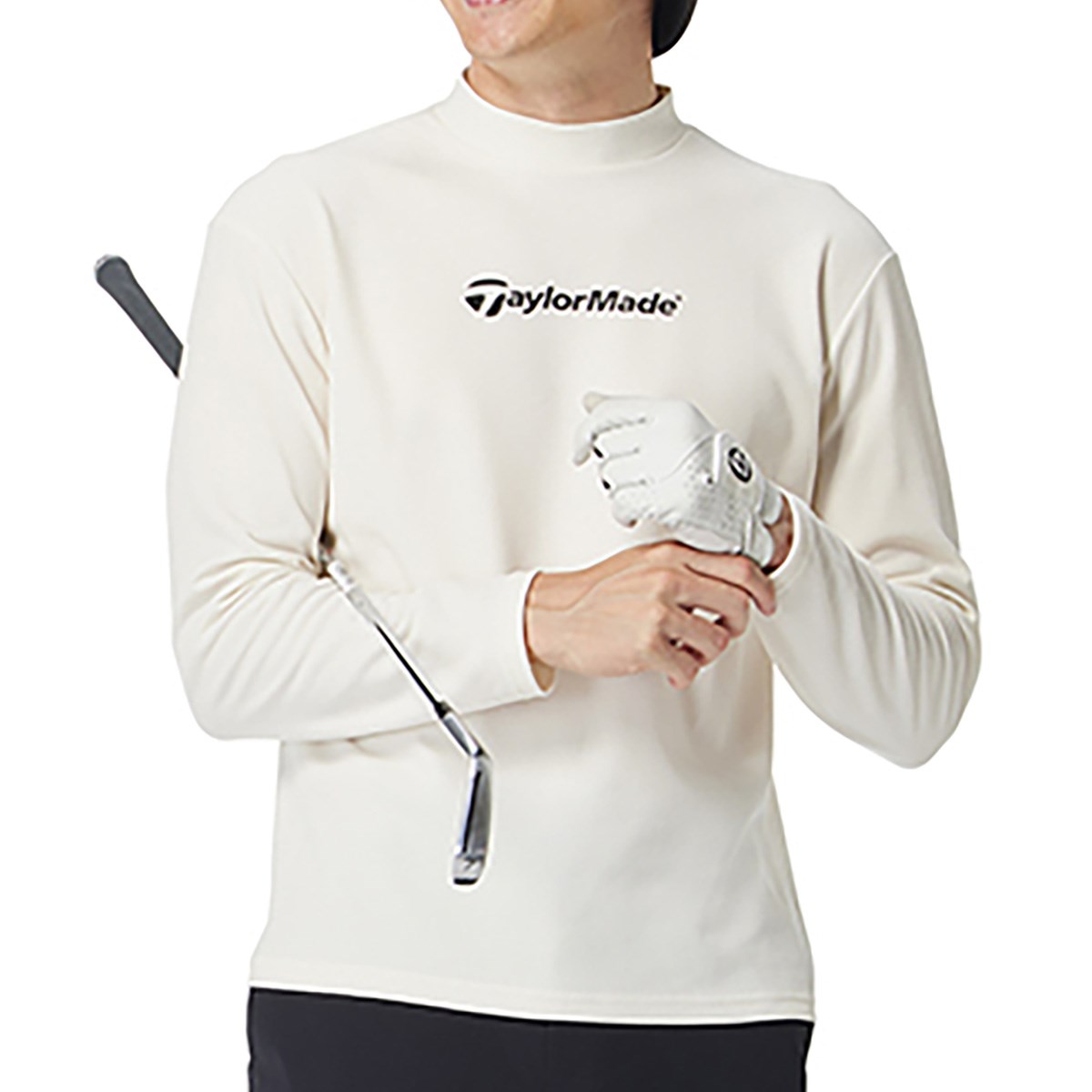 TaylorMade メンズシャツ Oサイズ ホワイト テーラーメイド（TAYLORMADE）（メンズ）ゴルフウェア 接触冷感