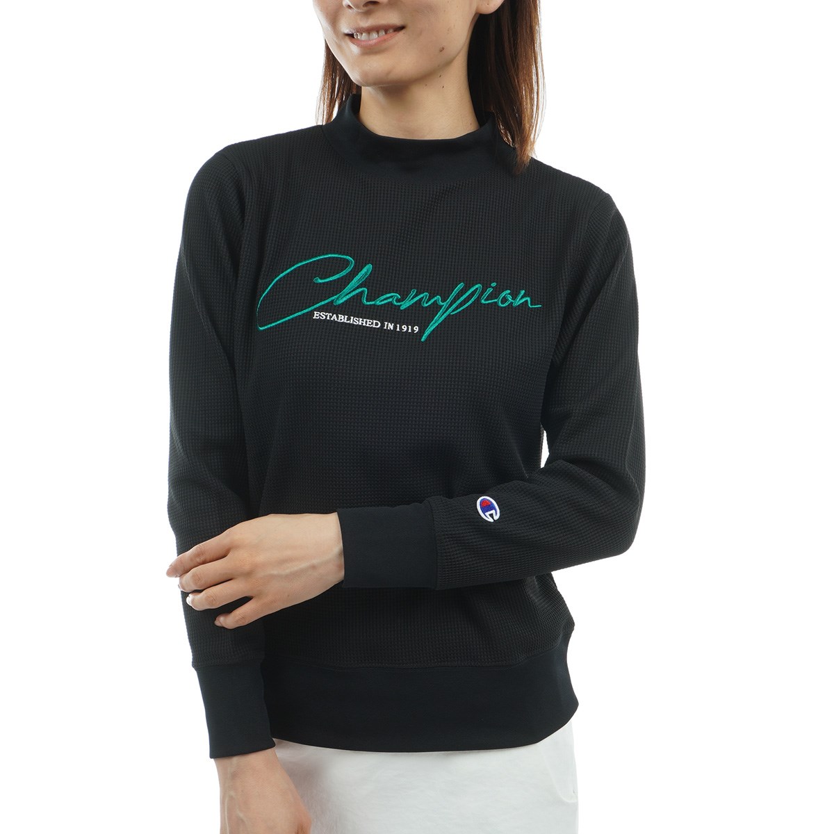 [2025NH~f] `sISt Champion GOLF UVJbg  ۉ ՔM Xgb` \tgT[bt bNlbNVc ubN 090 fB[X