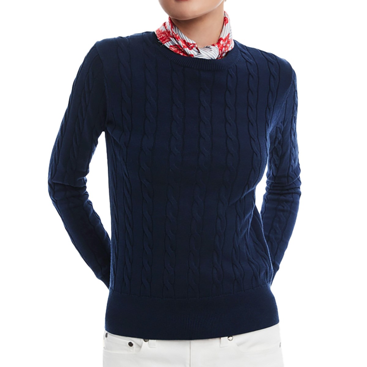 [2025�N�H�~���f��] �u���b�N�X �u���U�[�Y Brooks Brothers �X�[�s�}�R�b�g�� �P�[�u���N���[�l�b�N�Z�[�^�[ �l�C�r�[ ���f�B�[�X