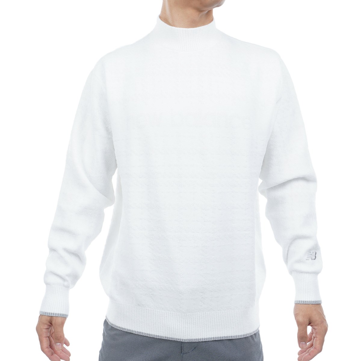 ニューバランス　モックネック　ニット dショッピング |ニューバランス New Balance グレンチェックダブルジャ