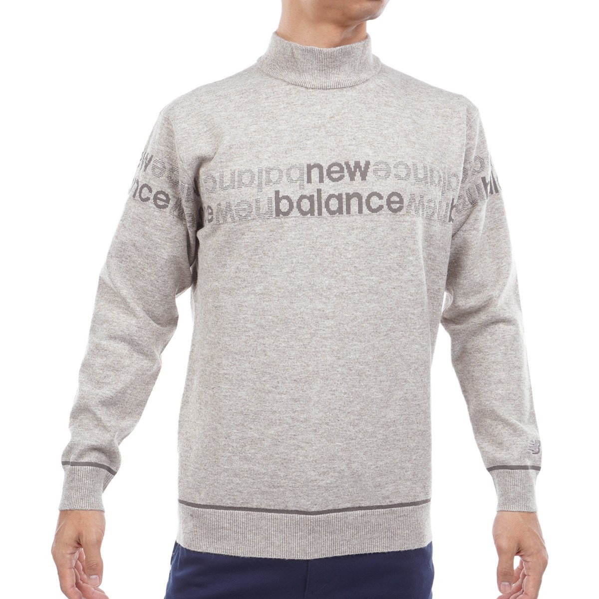 ニューバランス　　ハイネック New Balance ニューバランス タートルネックニットプルオーバー_