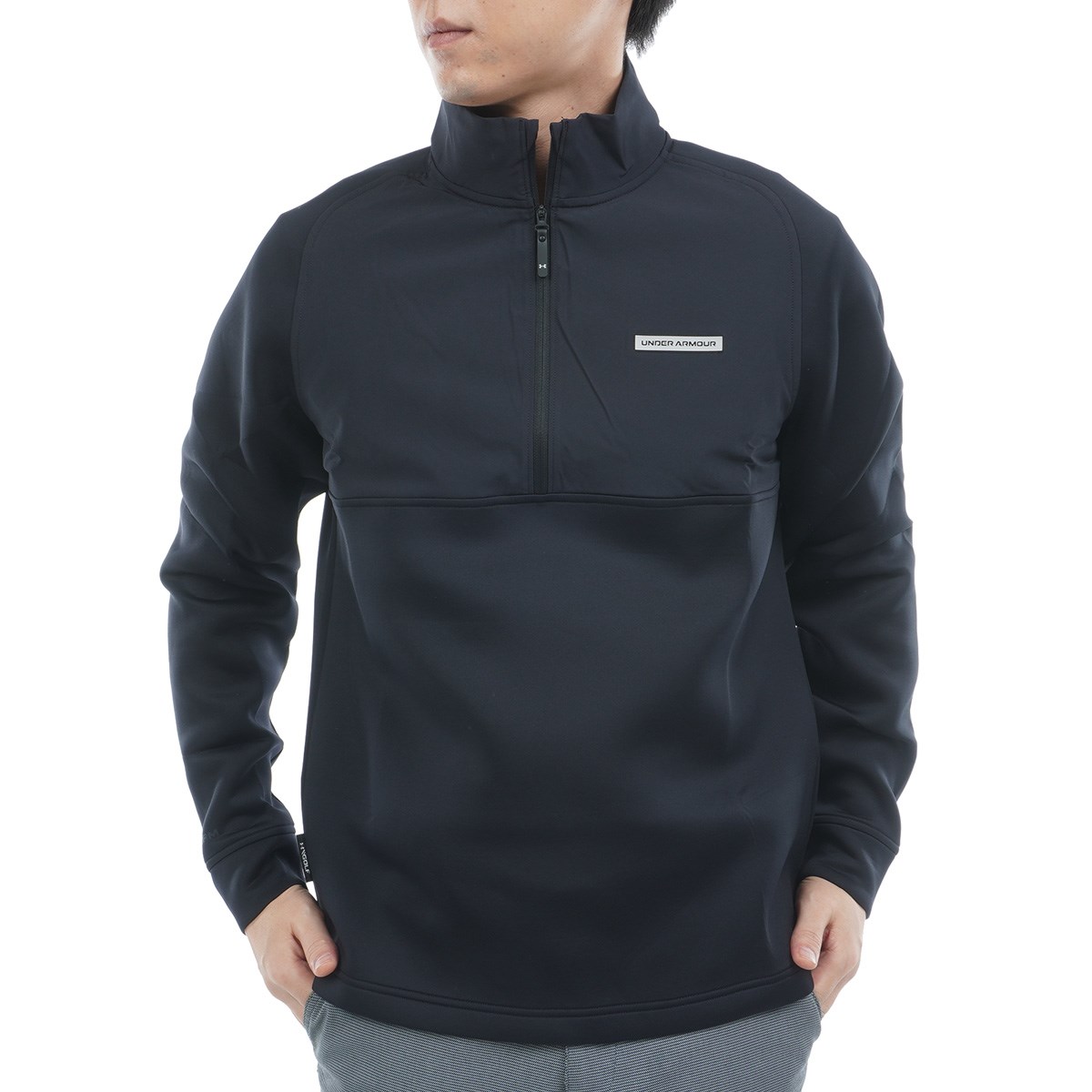 [2025NH~f] A_[A[}[ Under Armour UA hCuv Xgb` nCubh n[tWbvWPbg Black^Black 010 Y