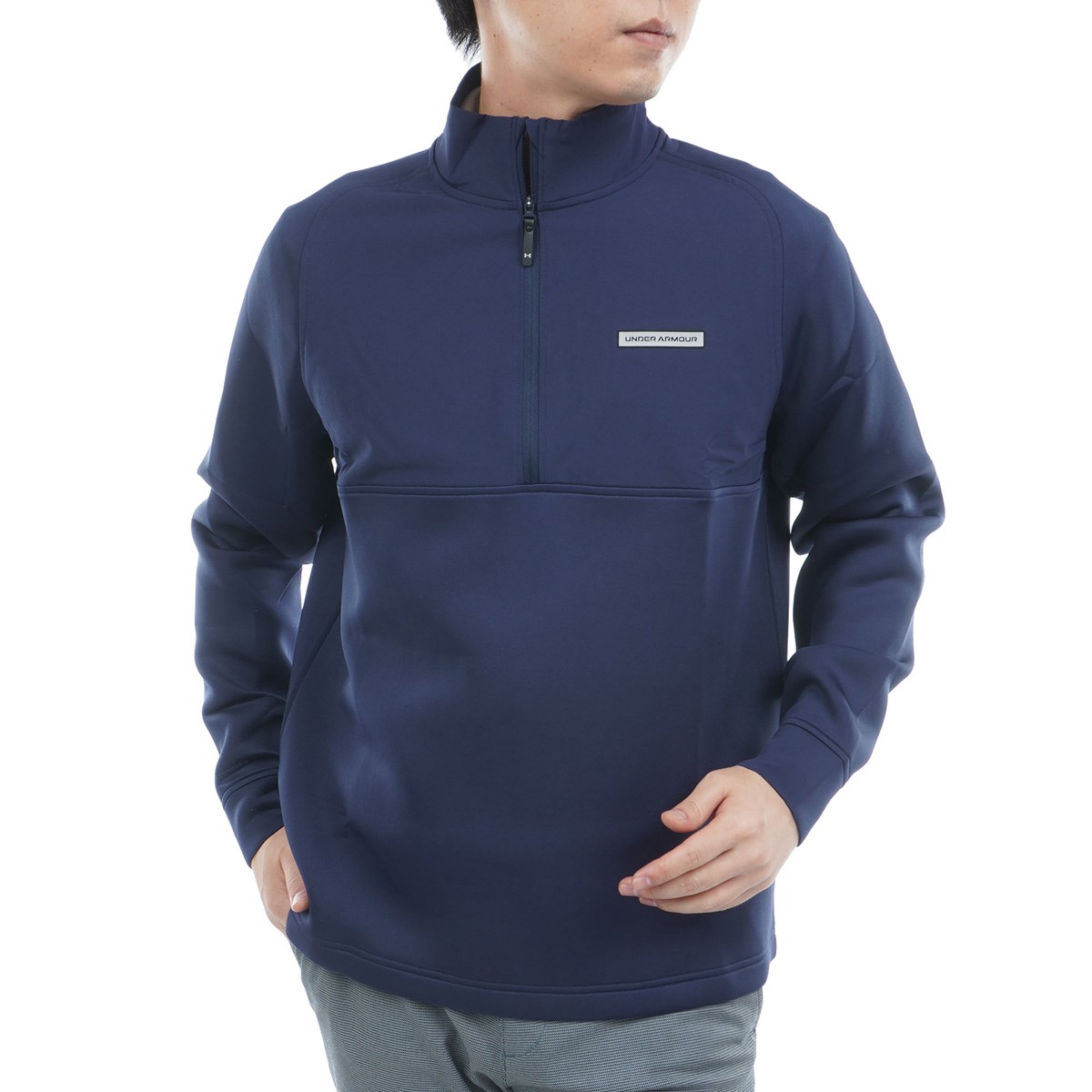 [2025NH~f] A_[A[}[ Under Armour UA hCuv Xgb` nCubh n[tWbvWPbg Midnight Navy^Black 410 Y