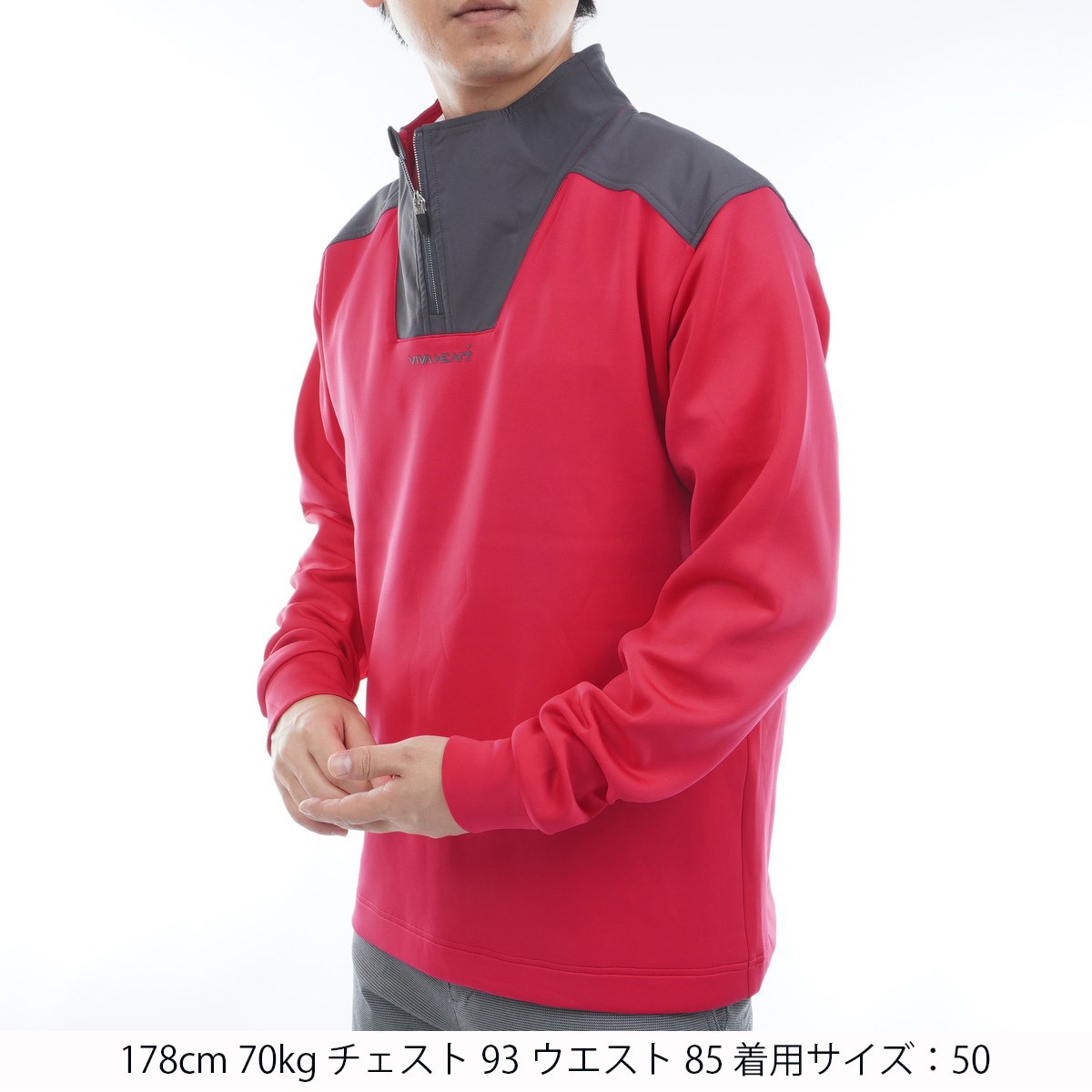 VIVAHEART】メンズ用ベスト(52サイズ) VIVA HEART ノースリーブベスト