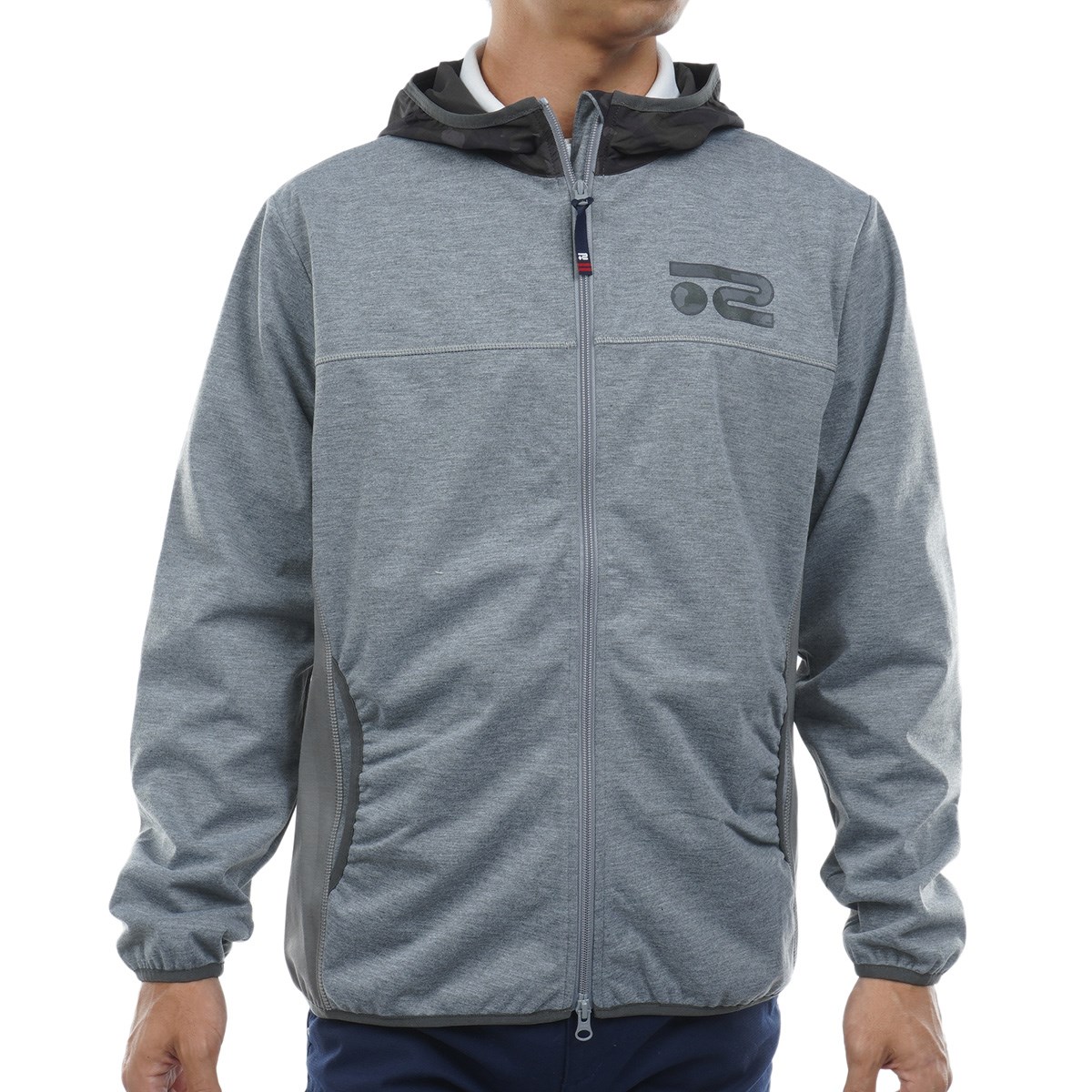 ROSASEN フリースフーディ グレー ROSASEN(ロサーセン) フリースフーディ グレー