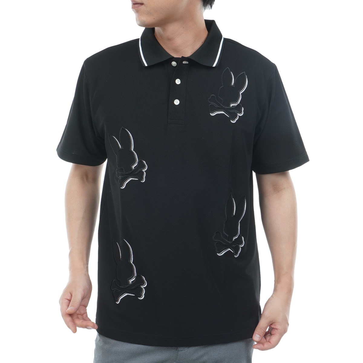 [2025NH~f] TCRoj[ PSYCHO BUNNY GOLF rbOoj[S GuC_[ |Vc ubN Y