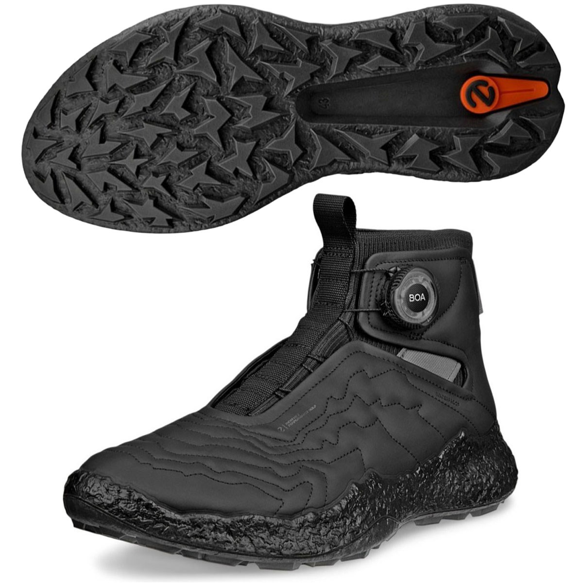 [2025Nf] ecco GR[ BIOH5 HIGH-TOP BOA V[Y ubN Y