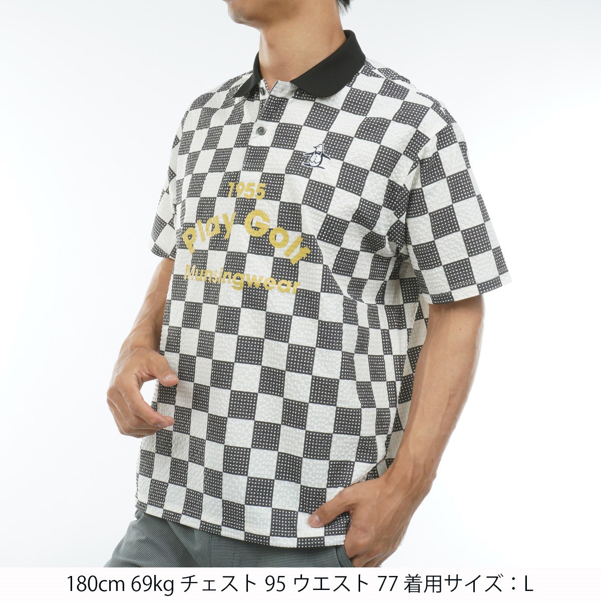 dショッピング |マンシングウェア Munsingwear ストレッチ チェッカー