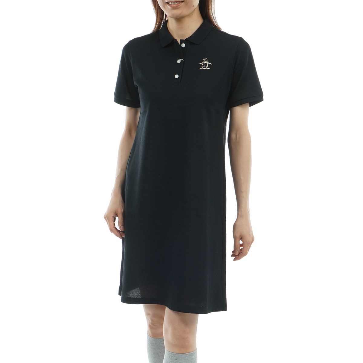 未使用品　マンシングウェア ゴルフウェア ワンピース　大きいサイズ　LL 紺 MUNSINGWEAR(マンシングウェア) ワンピース・オールインワン