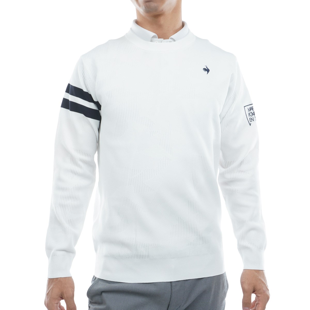 [2025NH~f] RbNX|eBt St Le coq sportif GOLF UCNWJ[hZ[^[ zCg 00 Y