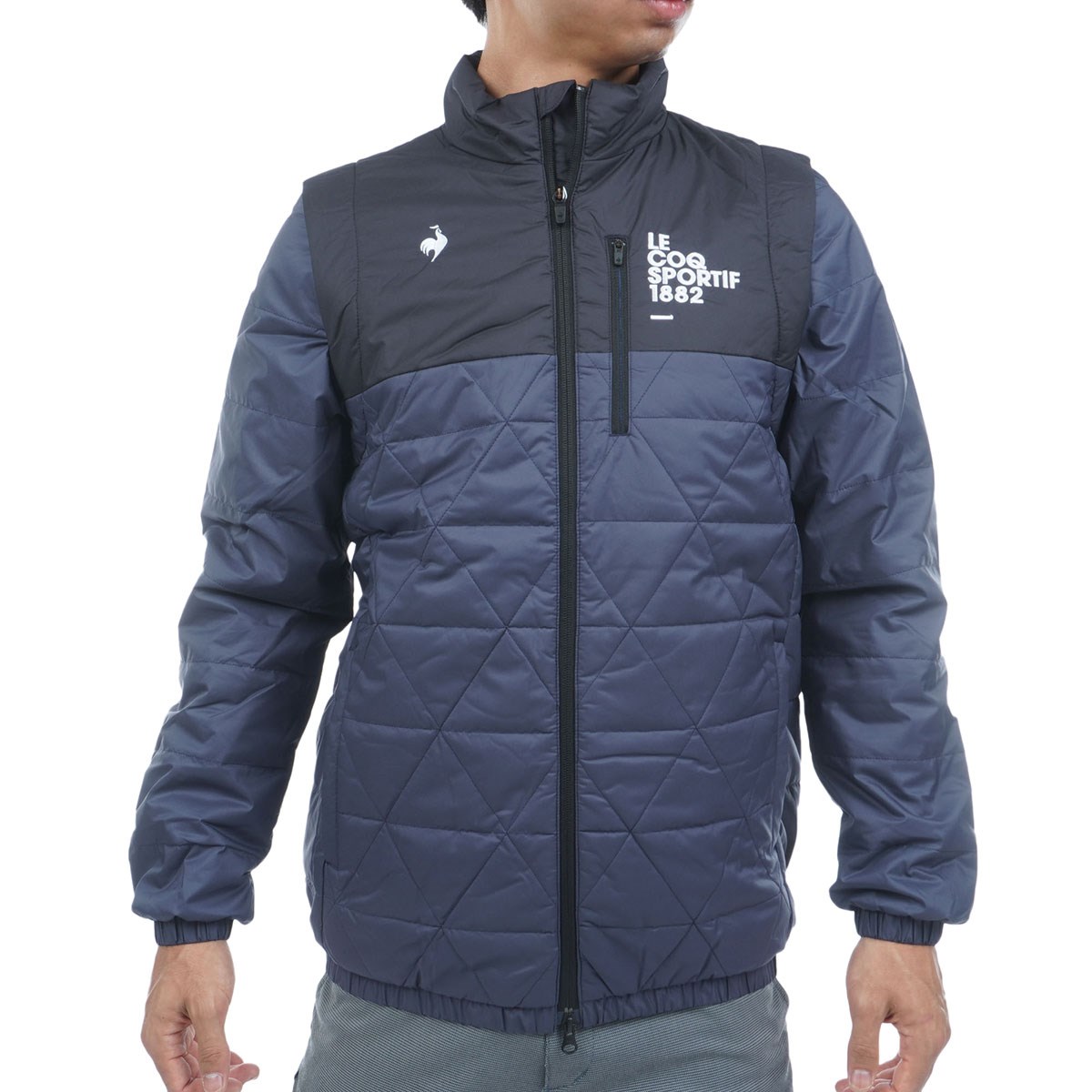 le coq sportif ゴルフ　セットアップ　ダウンジャケット L 楽天市場】ルコック ダウンジャケットの通販