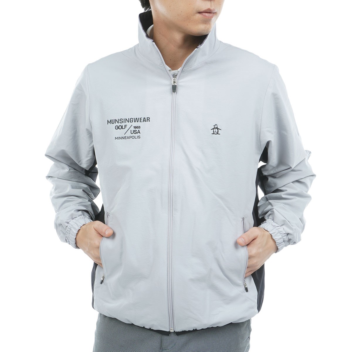 MUNSINGWEAR ホワイト ジャケット MUNSINGWEAR ホワイト ジャケット