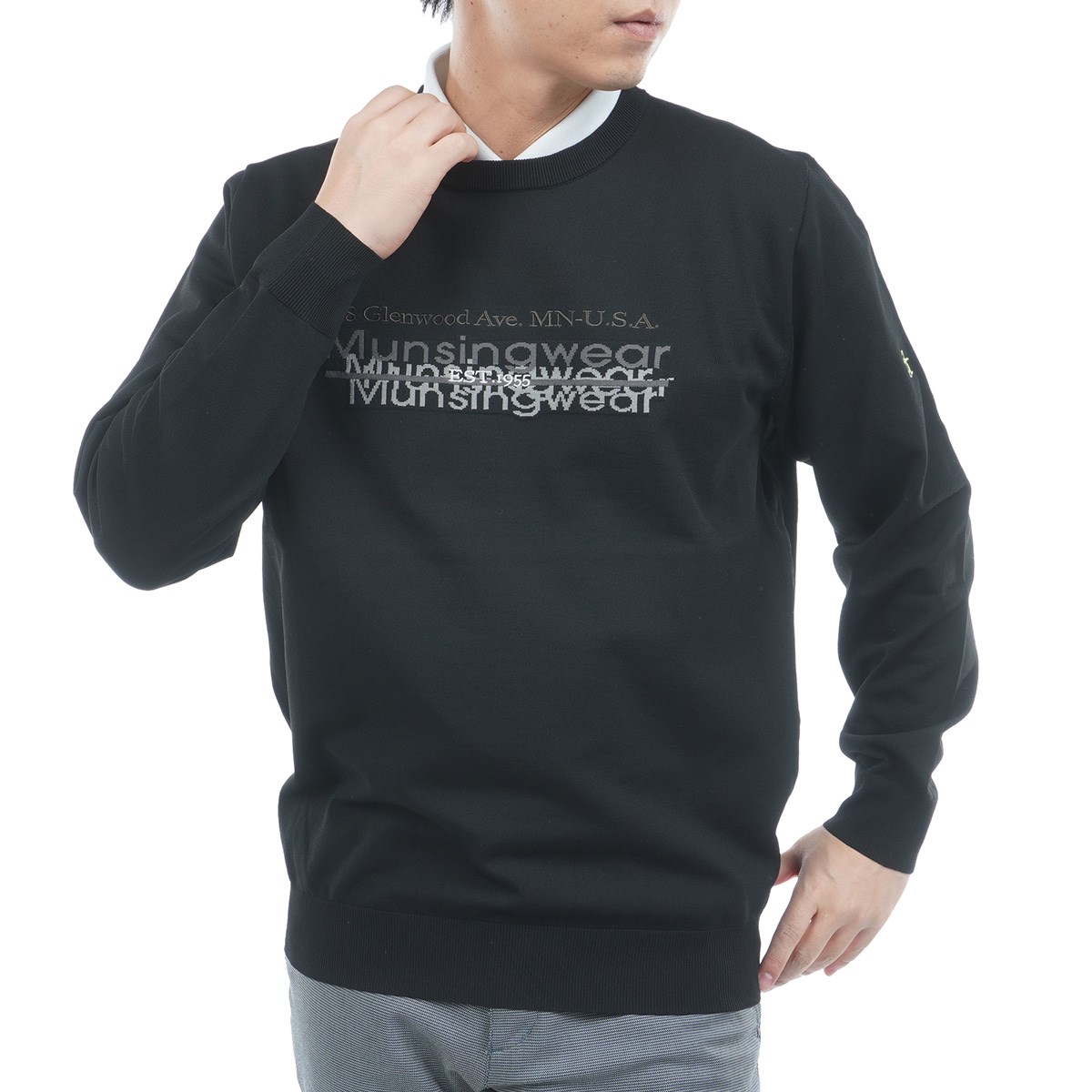 [2025NH~f] }VOEFA Munsingwear SWJ[hN[lbNZ[^[ ubN 00 Y