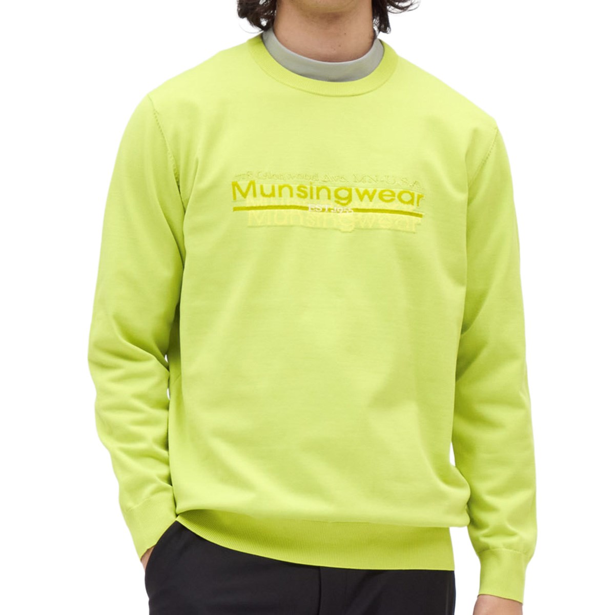 [2025NH~f] }VOEFA Munsingwear SWJ[hN[lbNZ[^[ C 00 Y