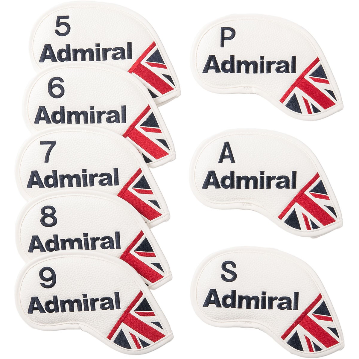 Admiral ゴルフバッグ ユニオンジャックデザイン★ヘッドカバー付 Admiral Golf アドミラル ゴルフ キャディバッグ カートキャディ