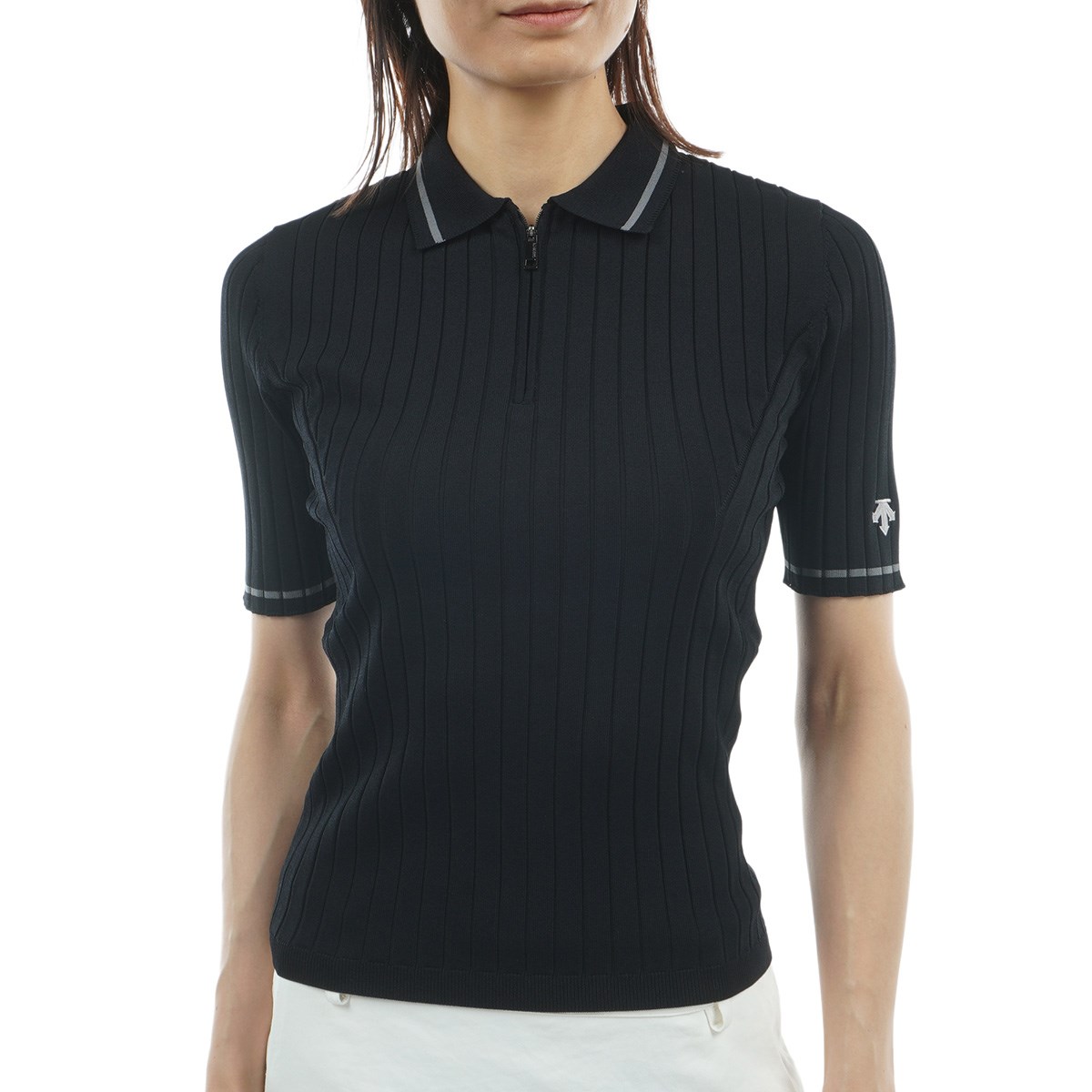 [2025NH~f] fTgSt DESCENTE GOLF n[tWbvujbg ܕ|Vc ubN 00 fB[X