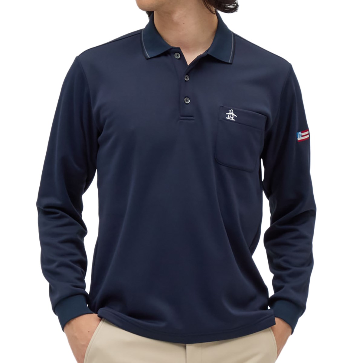 [2025�N�H�~���f��] �}���V���O�E�F�A Munsingwear �X�g���b�` HEAT NAVI �����|���V���c �l�C�r�[ 00 �����Y