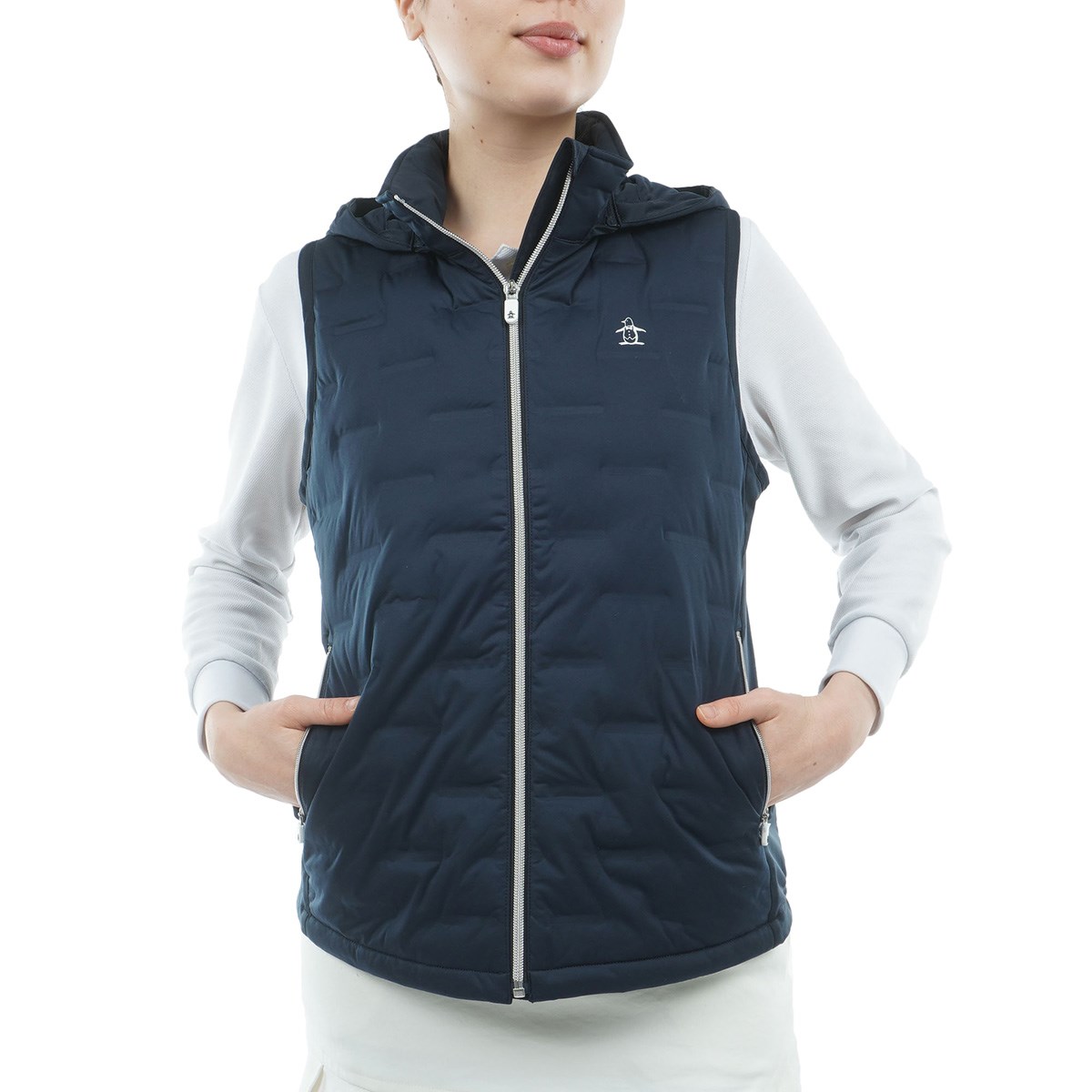 [2025NH~f] }VOEFA Munsingwear Xgb` HEAT NAVI ARTECH SHELL ȃAE^[xXg lCr[ 00 fB[X