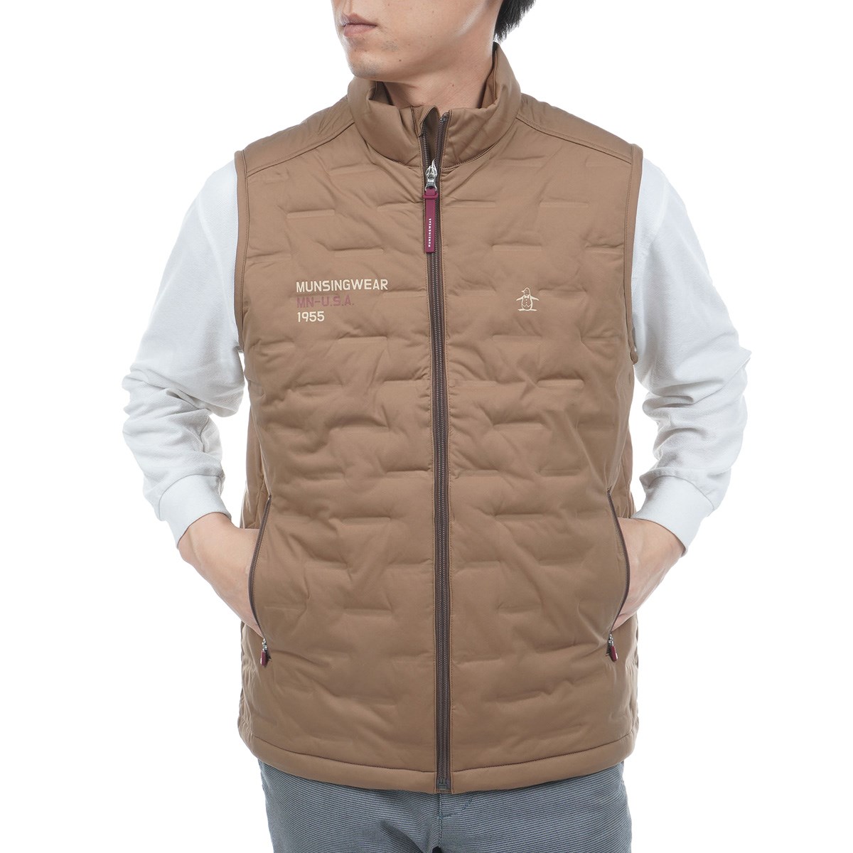 [2025NH~f] }VOEFA Munsingwear Xgb` HEAT NAVI ARTECH SHELL ȃAE^[xXg uE 00 Y