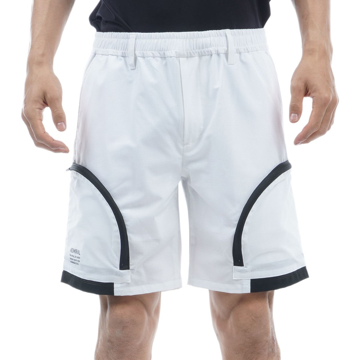 Admiral 白 ショートパンツ M 新品タグ付き Admiral 白 ショートパンツ M 新品タグ付き