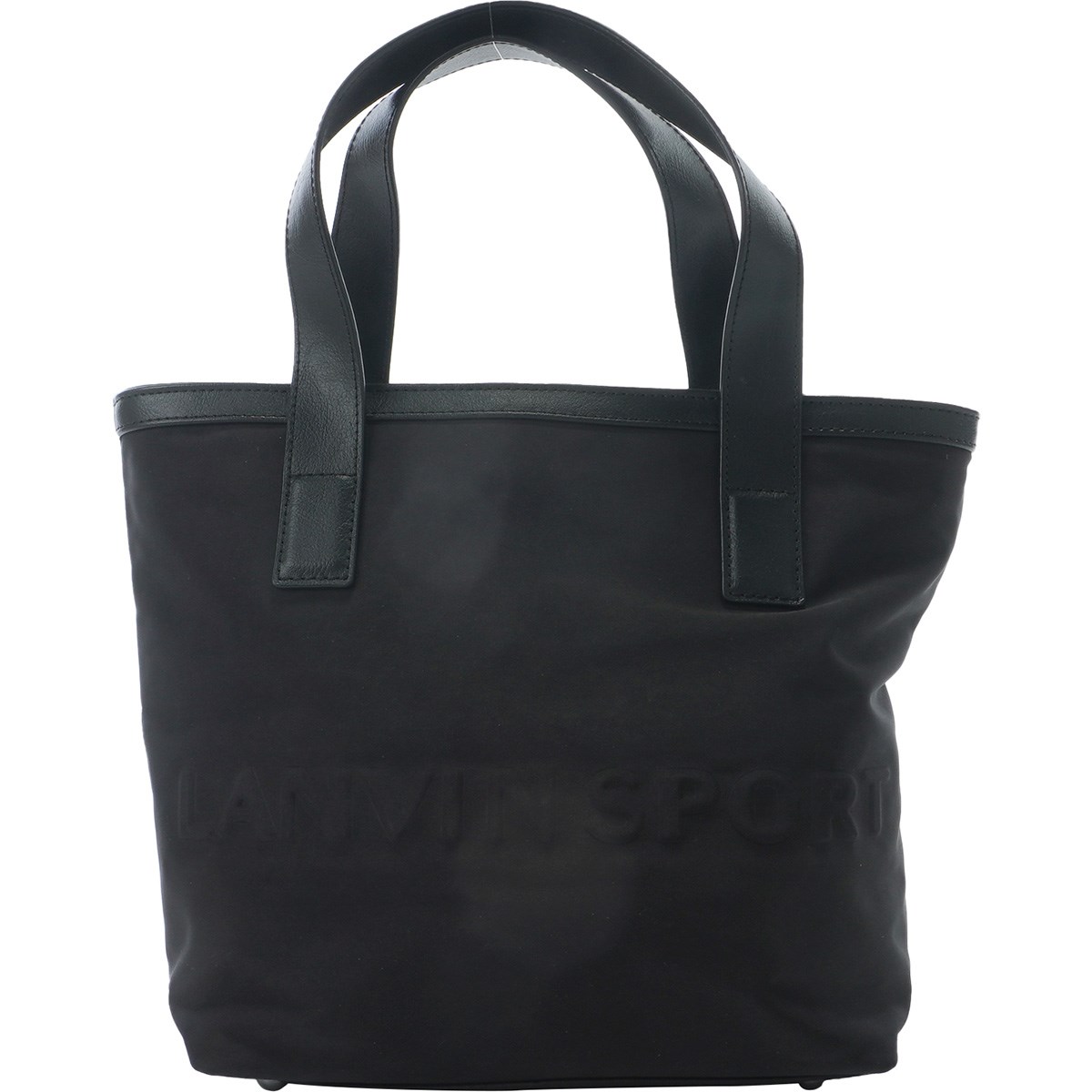【ランバンスポール】人気サテン調×エナメル 刻印ロゴネーム ゴルフカートバッグ LANVIN SPORT カートバッグ （ゴルフ/メンズ） -デサントストア
