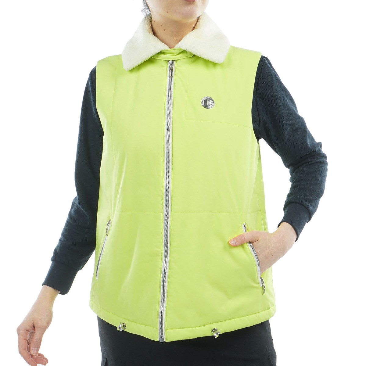 [2025NH~f] o X|[ LANVIN SPORT HEAT NAVI Xgb` 2WAY ȃAE^[xXg CG[ 02 fB[X