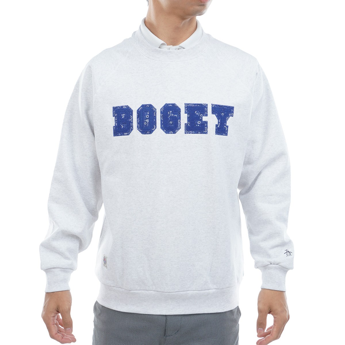 [2025�N�H�~���f��] �y���M�� �o�C �}���V���O�E�F�A Penguin by Munsingwear �{�M�[�}�� ���N�уN���[�l�b�N �X�E�F�b�g�V���c �O���[ 00 �����Y