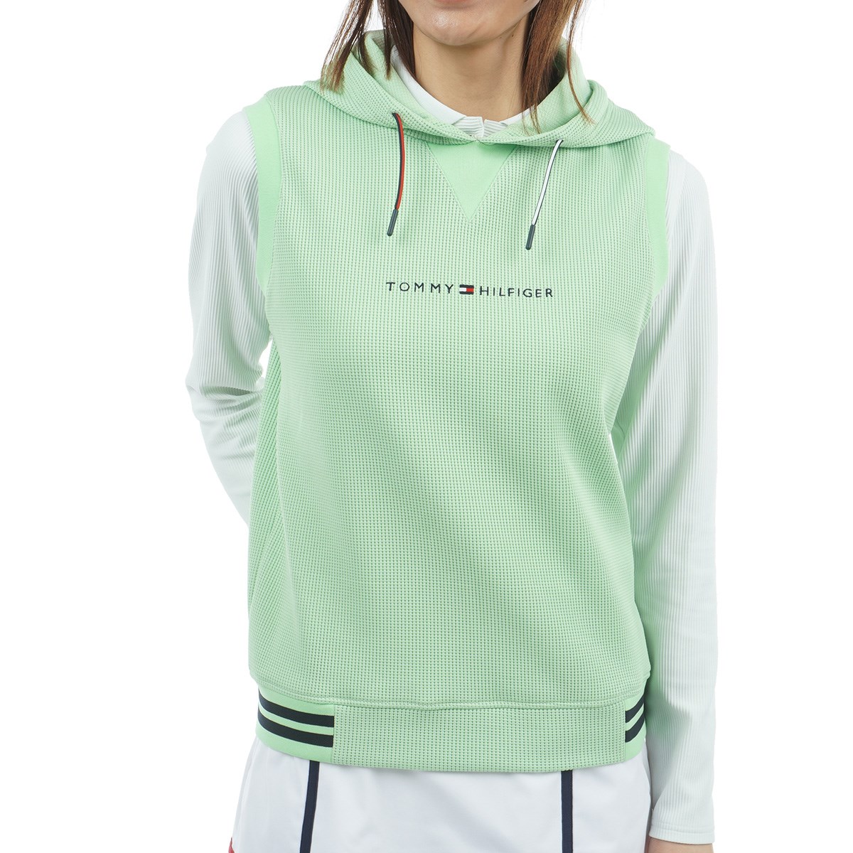 [2025NH~f] g~[ qtBK[ St TOMMY HILFIGER GOLF Xgb` bt XEFbgt[fB[xXg CgO[ fB[X