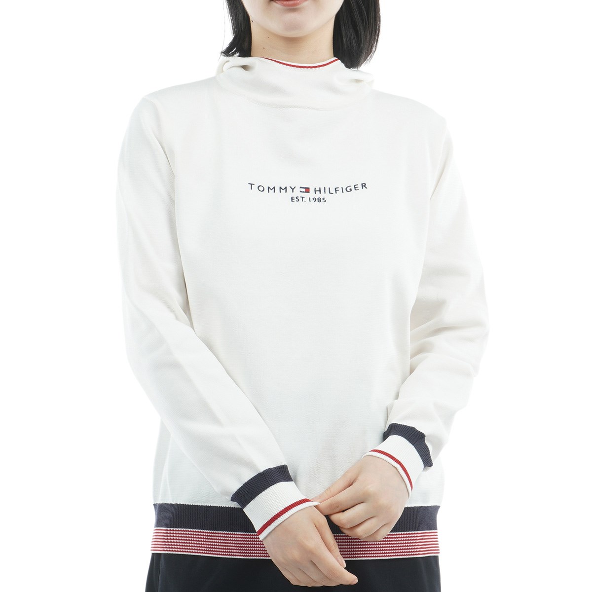 [2025NH~f] g~[ qtBK[ St TOMMY HILFIGER GOLF Xgb` tgS t[fB[Z[^[ zCg fB[X