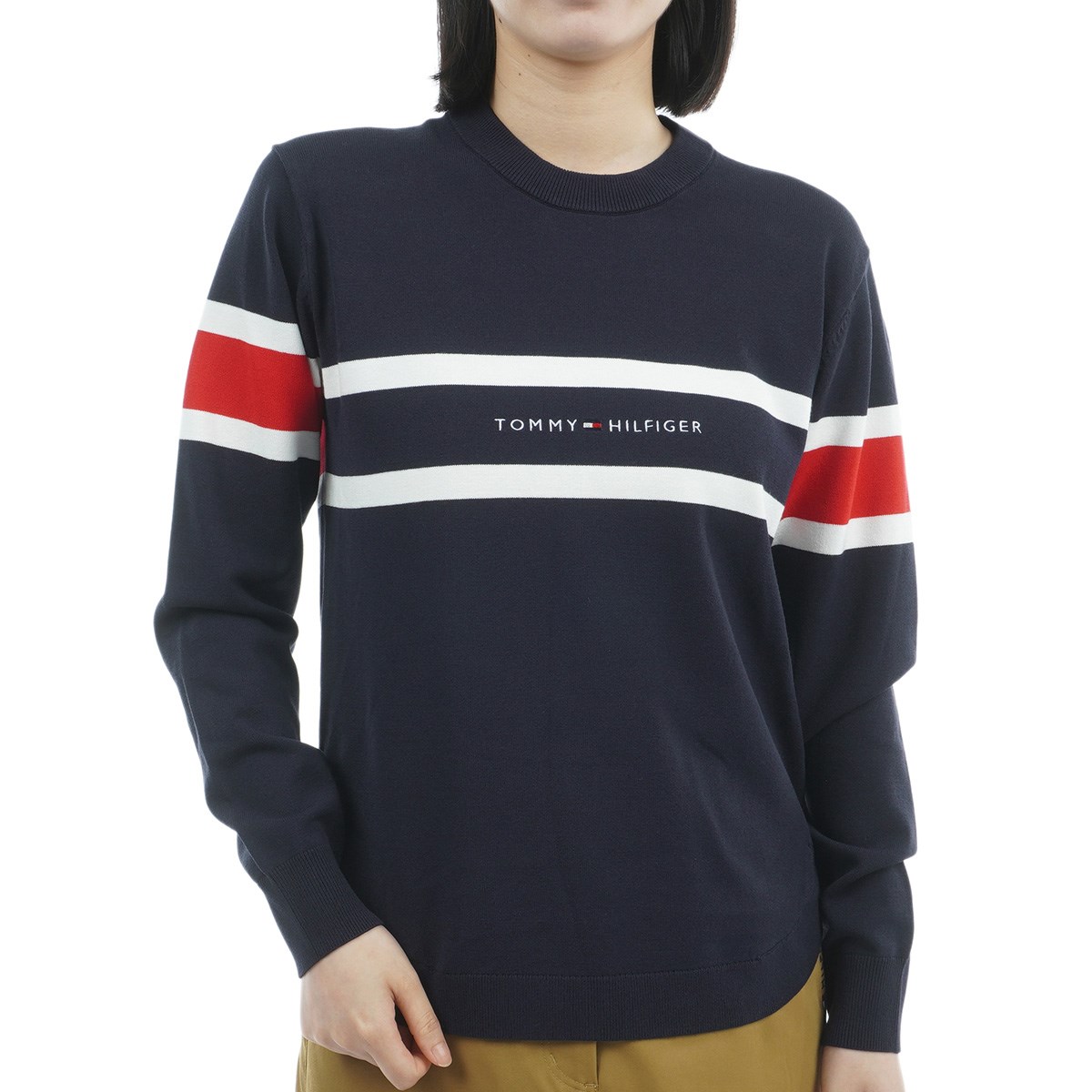 [2025NH~f] g~[ qtBK[ St TOMMY HILFIGER GOLF tgS N[lbNZ[^[ lCr[ fB[X