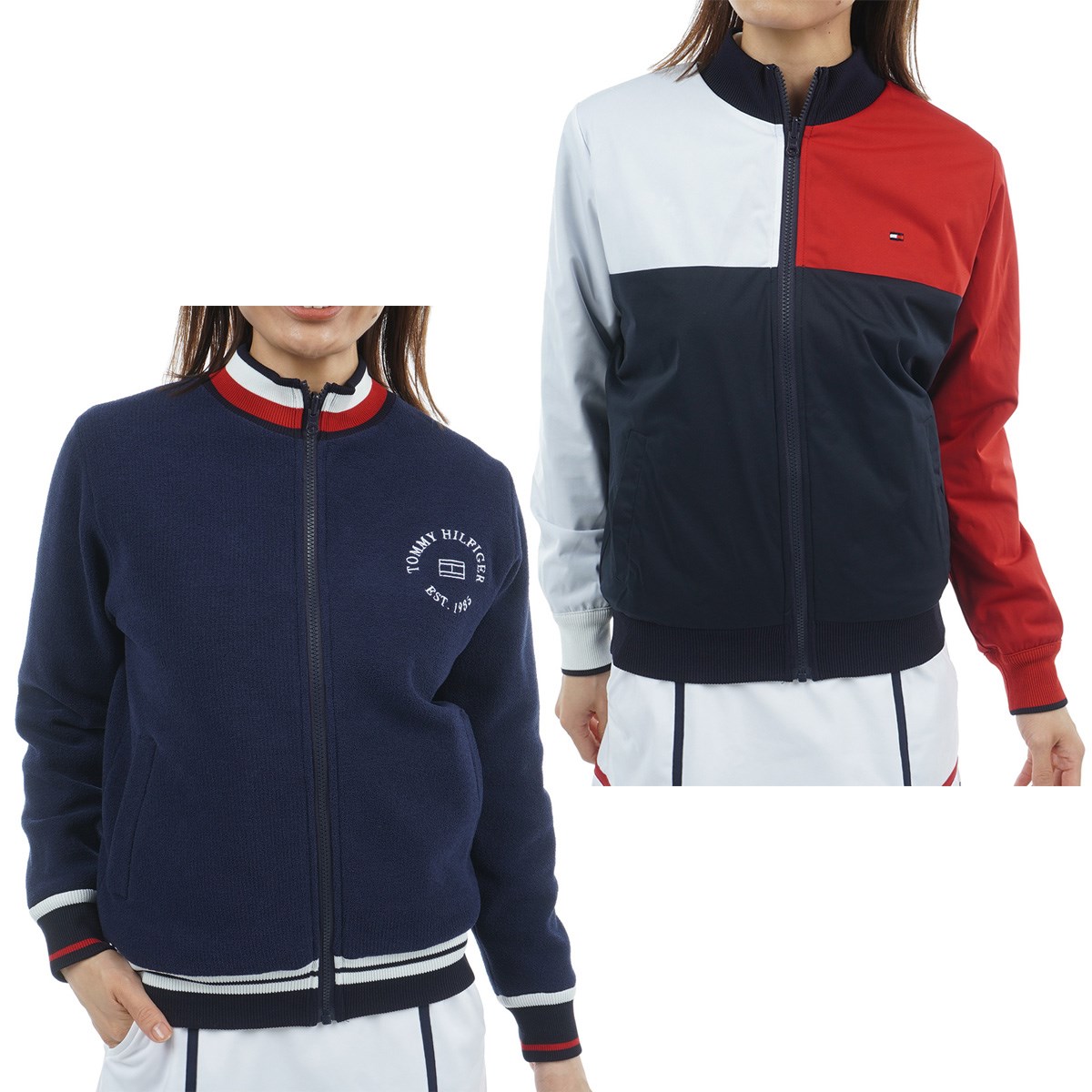 [2025NH~f] g~[ qtBK[ St TOMMY HILFIGER GOLF Xgb` o[Vu jbgWPbg lCr[ fB[X