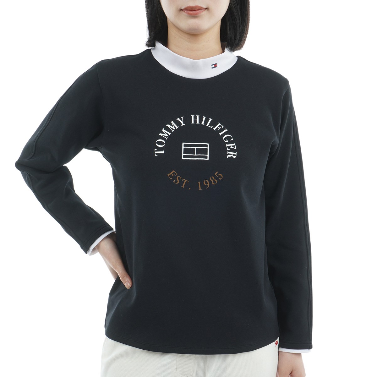 [2025NH~f] g~[ qtBK[ St TOMMY HILFIGER GOLF N T[NS bNlbNVc ubN fB[X