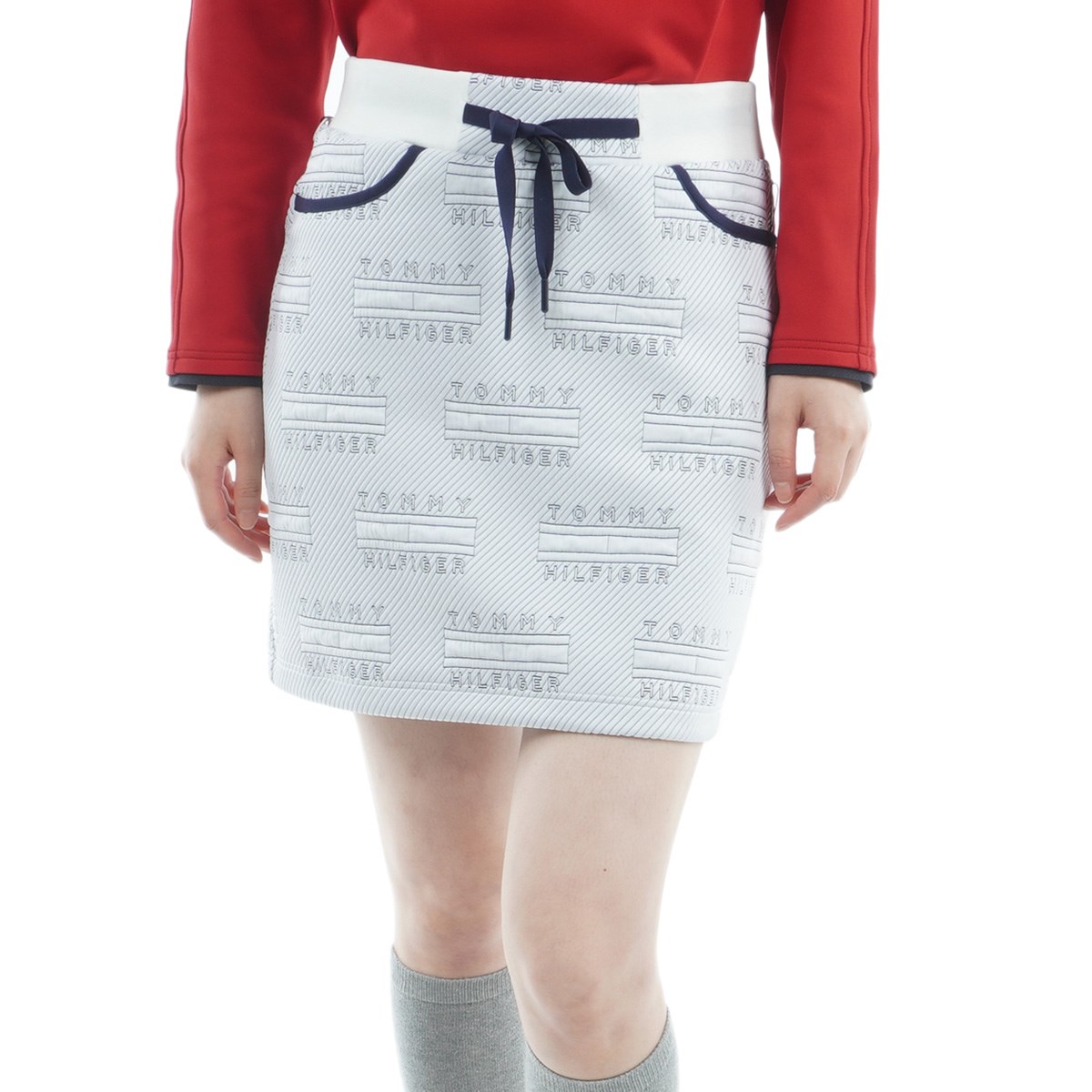 [2025NH~f] g~[ qtBK[ St TOMMY HILFIGER GOLF LgWJ[h XJ[g zCg fB[X