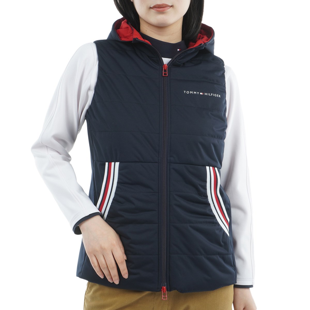 [2025NH~f] g~[ qtBK[ St TOMMY HILFIGER GOLF Xgb` 2WAY  LgxXg lCr[ fB[X