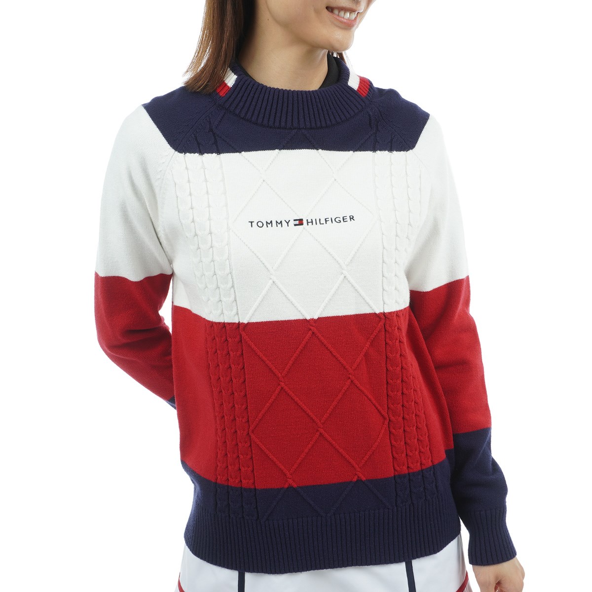 [2025NH~f] g~[ qtBK[ St TOMMY HILFIGER GOLF }V}^b` P[u nClbNZ[^[ gR[ fB[X