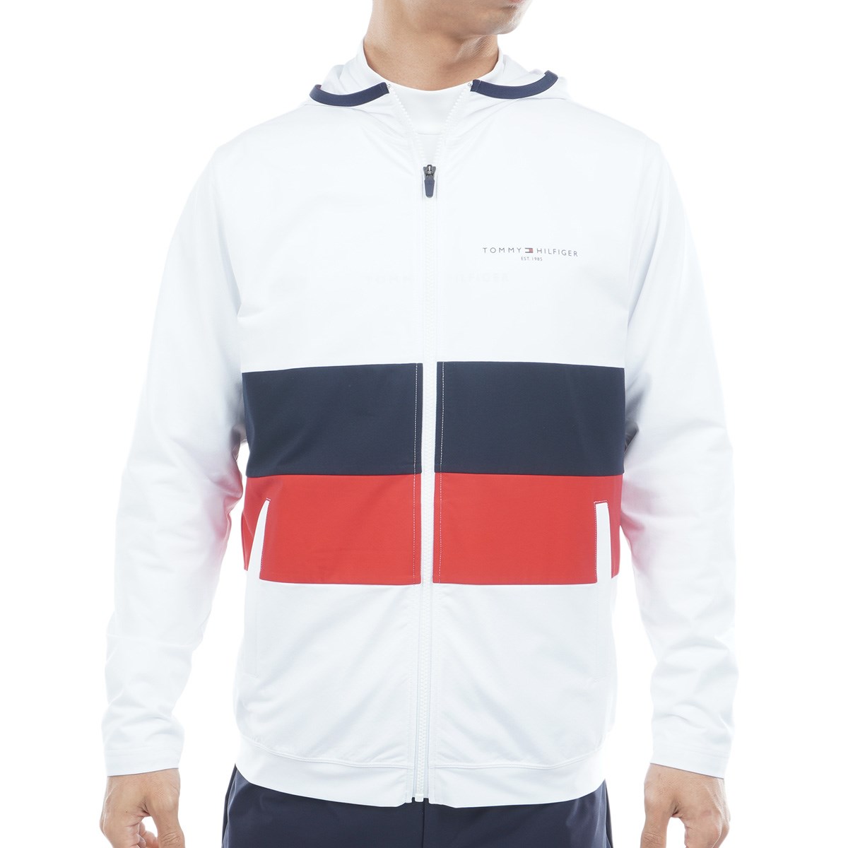 [2025NH~f] g~[ qtBK[ St TOMMY HILFIGER GOLF Xgb` XEFbg t[fB[WPbg zCg Y