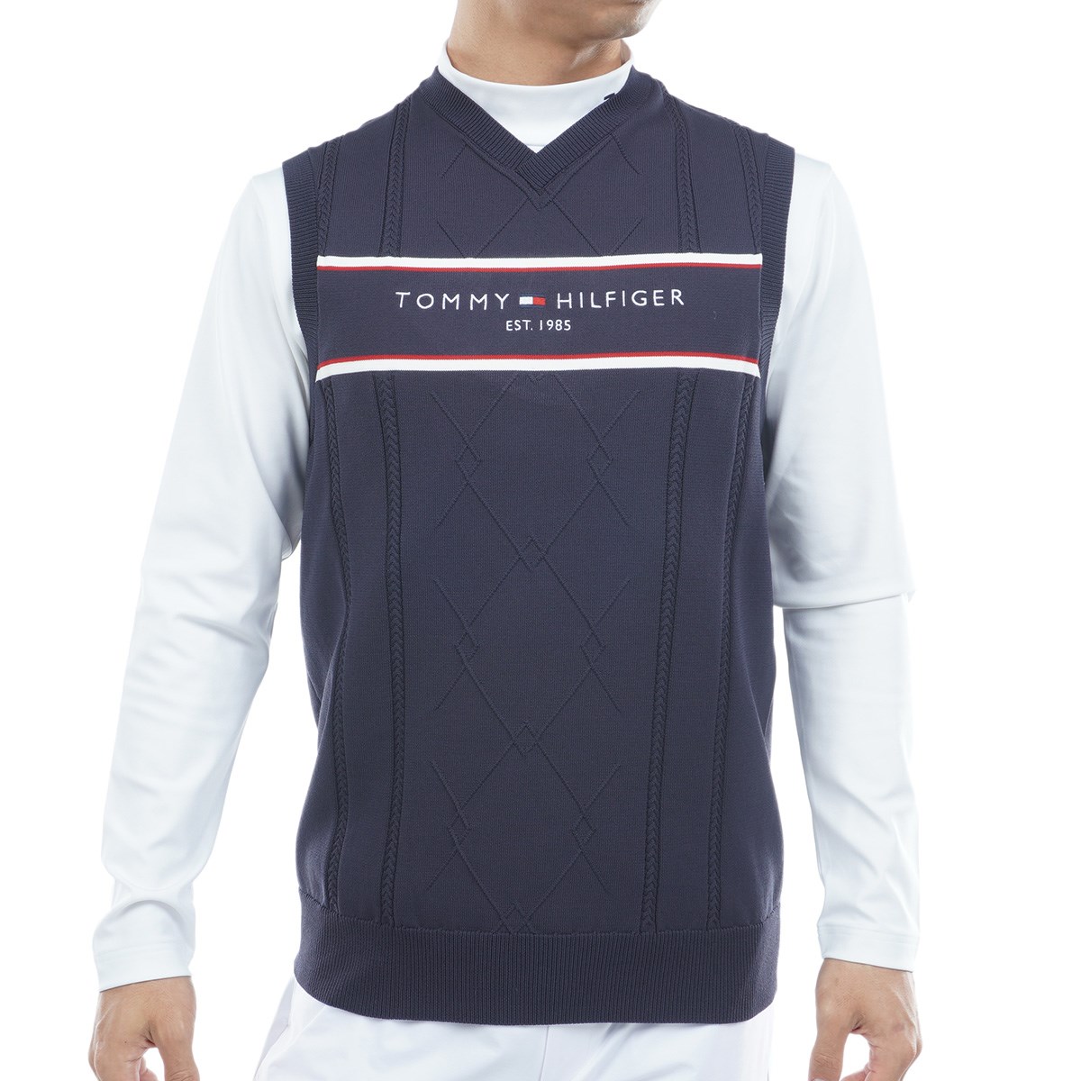 [2025NH~f] g~[ qtBK[ St TOMMY HILFIGER GOLF P[uVlbN jbgxXg lCr[ Y