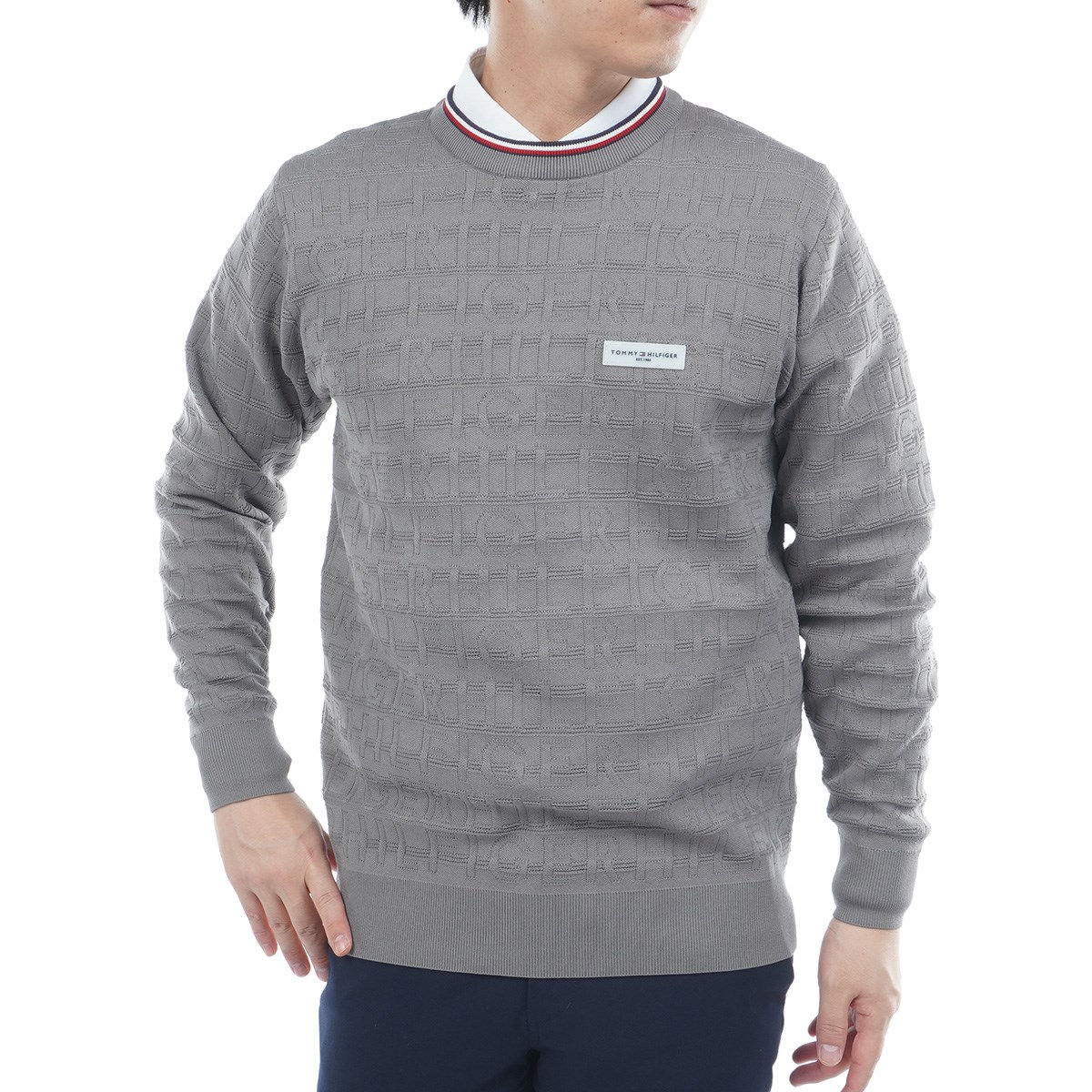 [2025NH~f] g~[ qtBK[ St TOMMY HILFIGER GOLF SWJ[h N[lbNZ[^[ CgO[ Y