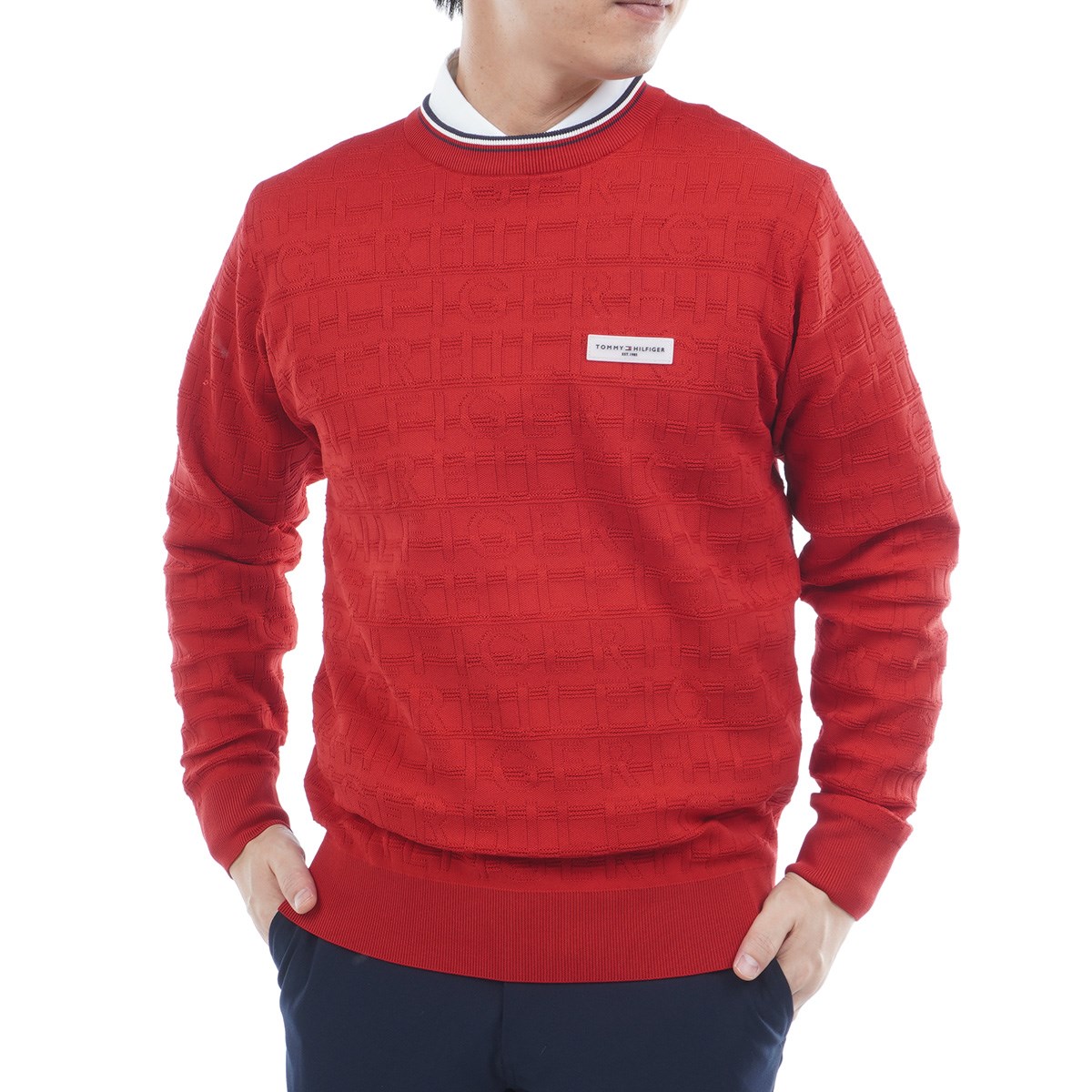 [2025NH~f] g~[ qtBK[ St TOMMY HILFIGER GOLF SWJ[h N[lbNZ[^[ bh Y