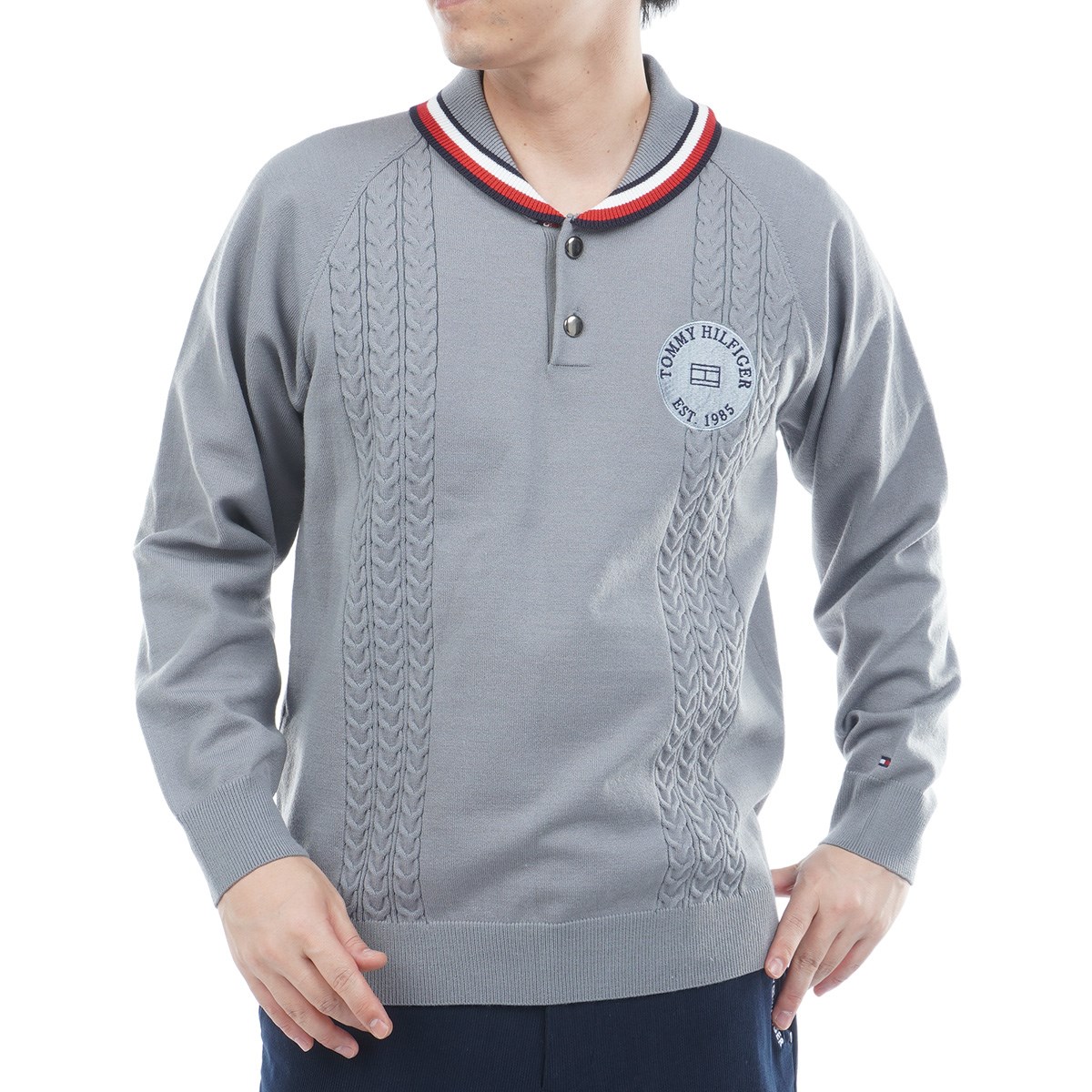 [2025NH~f] g~[ qtBK[ St TOMMY HILFIGER GOLF P[u V[J[Z[^[ CgO[ Y